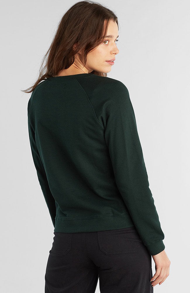 Ystad sweater dark green from Sophie Stone