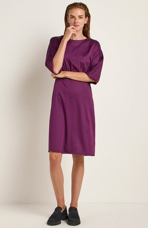 Blackberry Tencel jurk from Sophie Stone