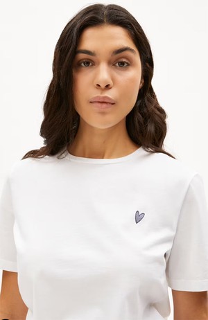 Lualaa icon shirt wit from Sophie Stone