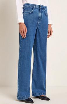 Marlene jeans mid blue denim via Sophie Stone