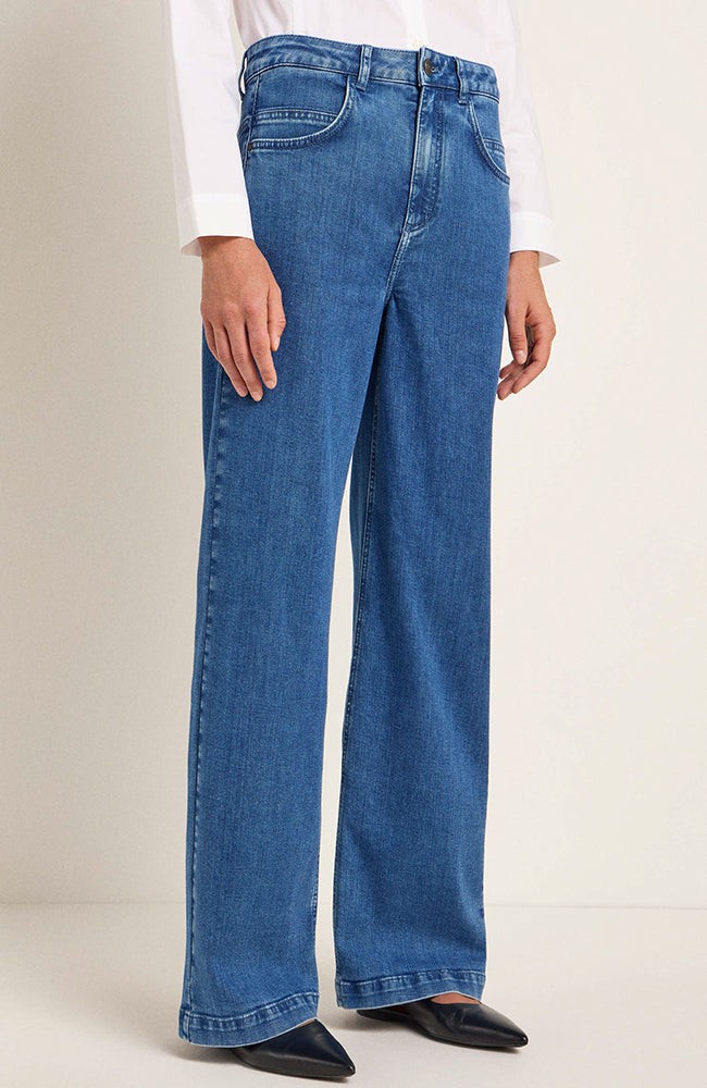 Marlene jeans mid blue denim from Sophie Stone