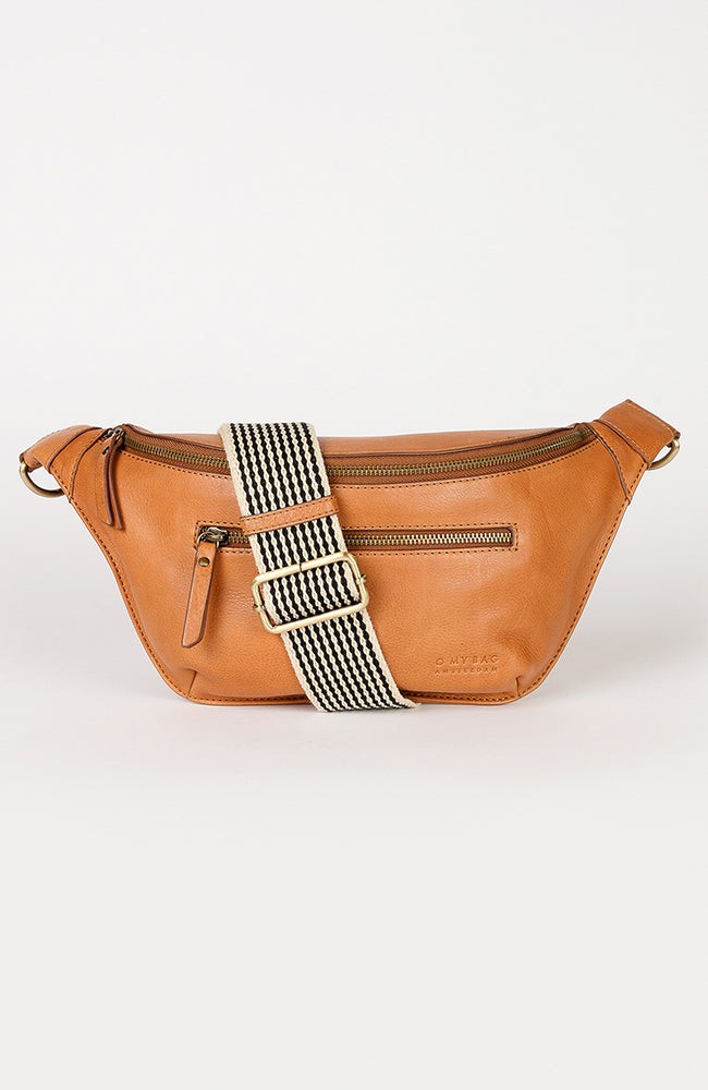 Drew Bum Bag Oak Soft Grain Leather tas from Sophie Stone