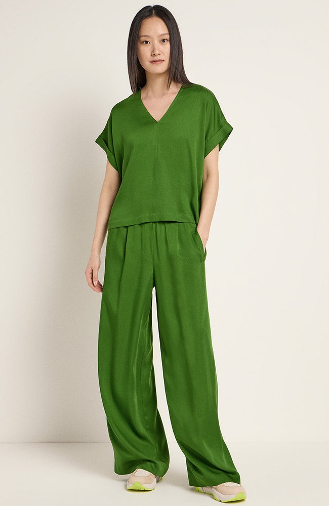 Tencel blouse groen from Sophie Stone