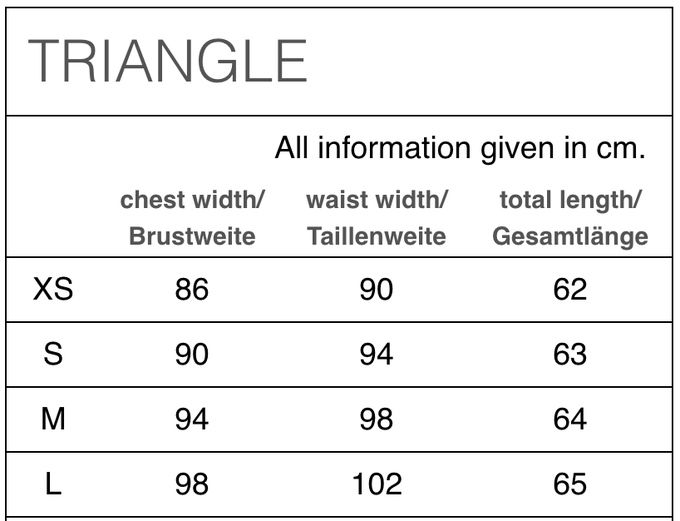 Triangle top from Sophie Stone