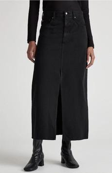 Lena denim rok zwart via Sophie Stone