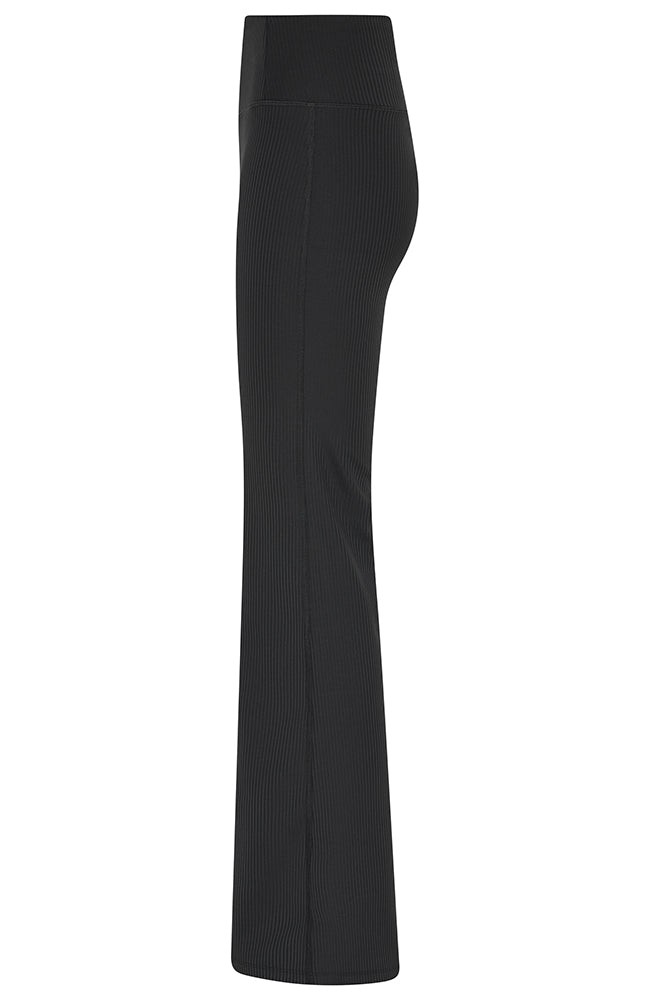 Compressive rib flare legging zwart from Sophie Stone