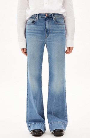 Murliaa wide leg jeans misty blue from Sophie Stone