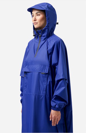 Poncho electric blue from Sophie Stone