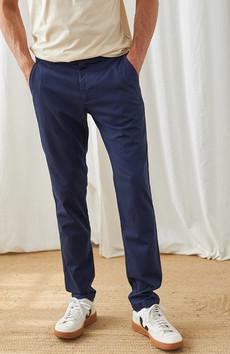 Yapes chino navy blue via Sophie Stone