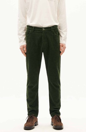 Corduroy five pockets broek groen from Sophie Stone