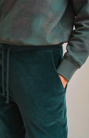 Krivus velvet broek groen from Sophie Stone