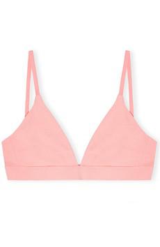 Core triangle bralette marshmallow via Sophie Stone