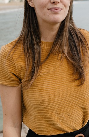 Ariadna shirt mustard from Sophie Stone