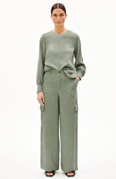 Catiaa broek grey green via Sophie Stone