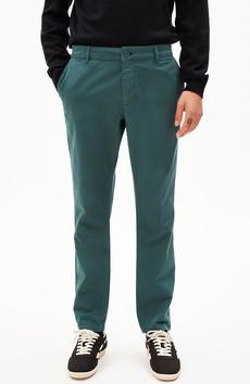 Aathan chino deep teal via Sophie Stone