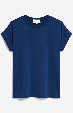 Idaara t-shirt faded indigo from Sophie Stone