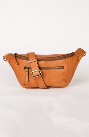 Drew Bum Bag Oak Soft Grain Leather tas from Sophie Stone