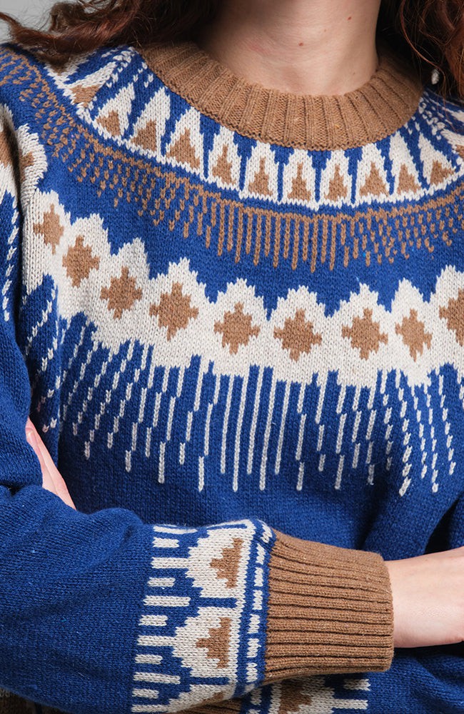 Senja Fair Isle trui from Sophie Stone