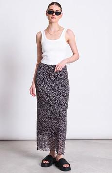 Smuk maxi skirt leo print via Sophie Stone