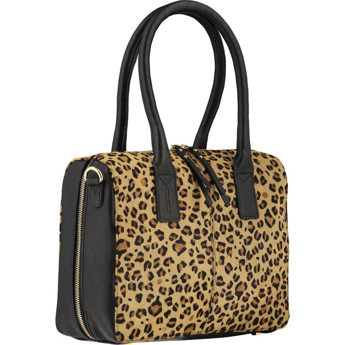 Animal Print Leather Crossbody Shoulder Bag from Sostter