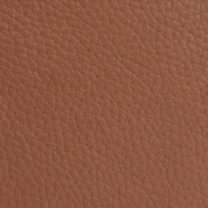 Tan Leather Zip Around Half Moon Purse from Sostter