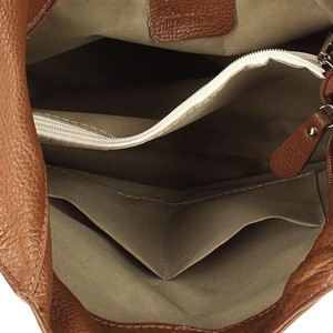 Camel Soft Pebbled Leather Hobo Bag | Bbydi from Sostter