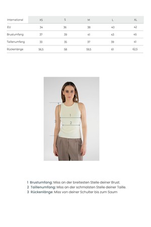 Tank top made of organic cotton, light brown from STORY OF MINE