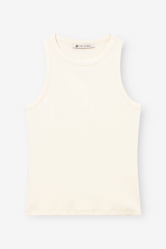 Tank top made of organic cotton off-white from STORY OF MINE