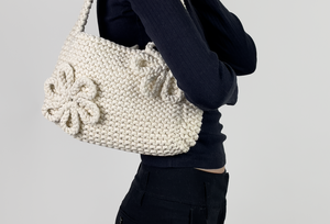 Chunky flower bag from Studio Selles