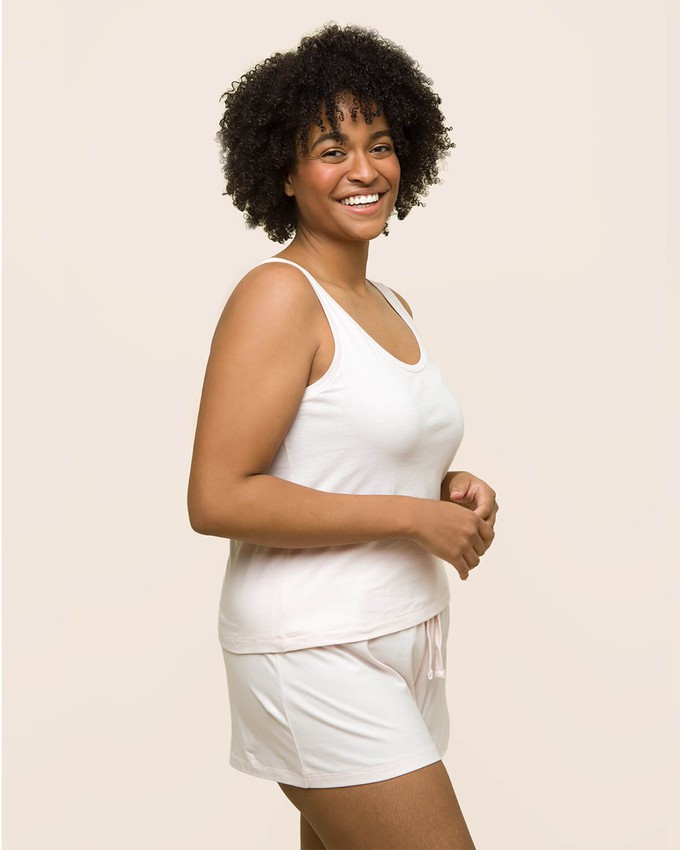 Organic Cotton Soft Short in Pearl from Subset