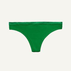 Low-Rise Thong in Fig Leaf via Subset