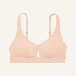 SALE Knickey Keyhole Bralette in Peach from Subset