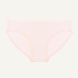 Organic Cotton Low-Rise Brief in Quartz from Subset