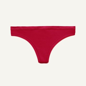 Low-Rise Thong in Cherry from Subset