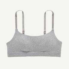 Organic Cotton Tank Bralette in Lunar via Subset