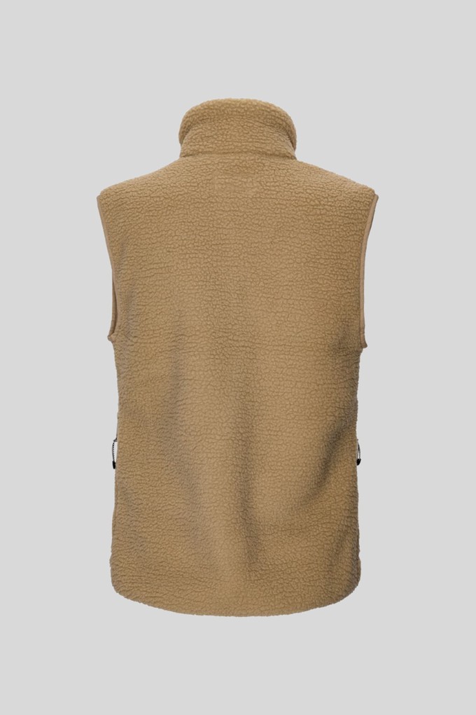 Kirby Vest Pale Khaki from Superstainable