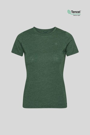 Østersø Tencel® Tee Green Melange from Superstainable