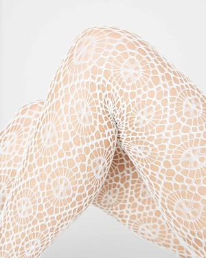 Lykke Net Tights from Swedish Stockings