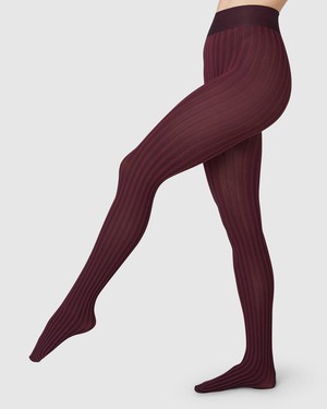 Hilda Stripe Tights from Swedish Stockings