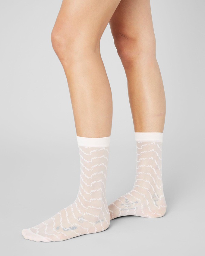 Mila Ruffle Socks from Swedish Stockings