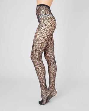 Lykke Net Tights from Swedish Stockings