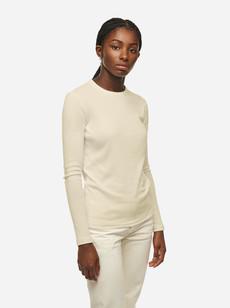 The Longsleeve T-Shirt – Off-White via TEYM