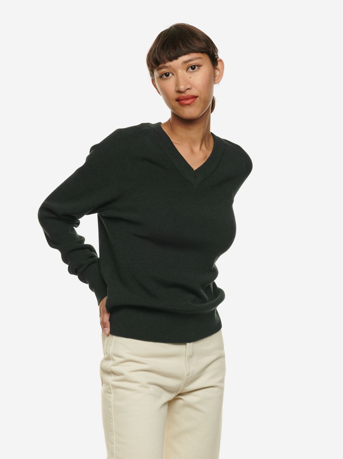 The V-Neck Sweater from TEYM