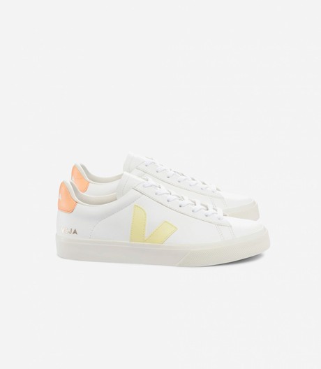 Veja Campo Chromefree Leather White Sun Peach from The Blind Spot