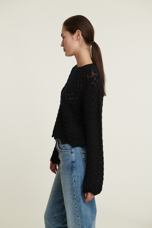 Sweater Dania LS Black from The Blind Spot