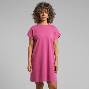 T-shirt Dress Eksta Hemp Violet Purple from The Blind Spot