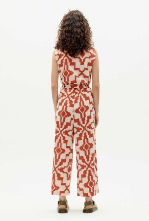 Jumpsuit Winona Ikat Allover Print from The Blind Spot