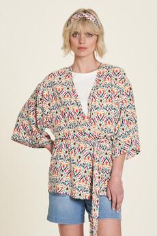 Kimono Ikat Ecovero via The Blind Spot