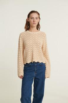 Sweater Dania LS Birch via The Blind Spot