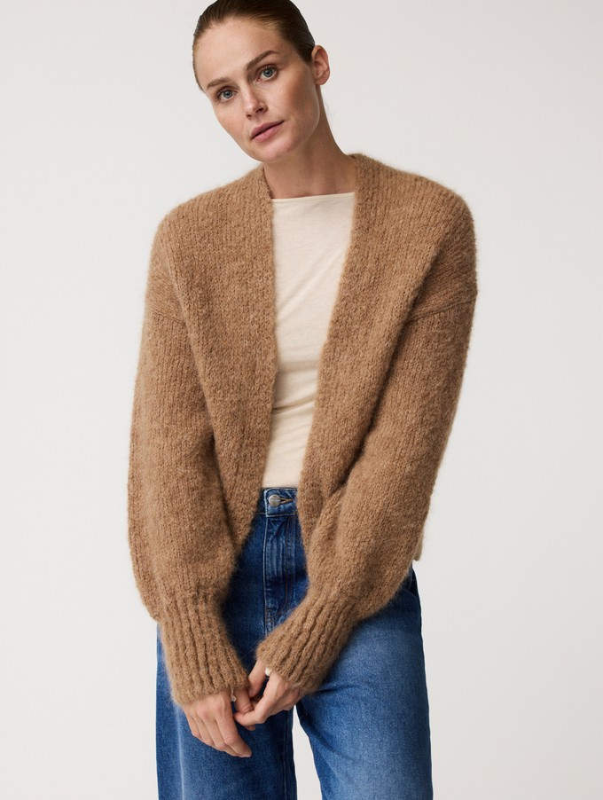 Cardigan Louiza Camel from The Blind Spot